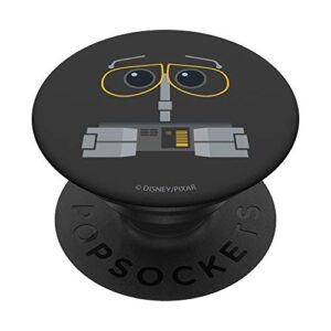 disney pixar wall-e portrait popsockets popgrip: swappable grip for phones & tablets