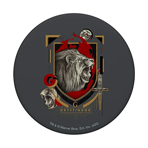 Harry Potter Gryffindor Magicial Mischief Level Up Crest PopSockets Swappable PopGrip
