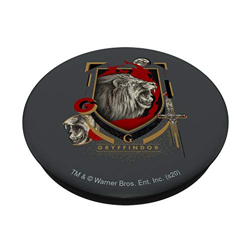 Harry Potter Gryffindor Magicial Mischief Level Up Crest PopSockets Swappable PopGrip