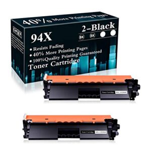 2 pack 94x | cf294x black toner cartridge replacement for hp laserjet pro m118dw m118-m119 series m119 mfp m148dw m148fdw mfp m148-m149 series printer,sold by topink
