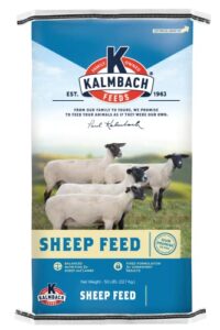 kalmbach feeds medicated ewe builder pelleted feed for sheep, 50 lb bag