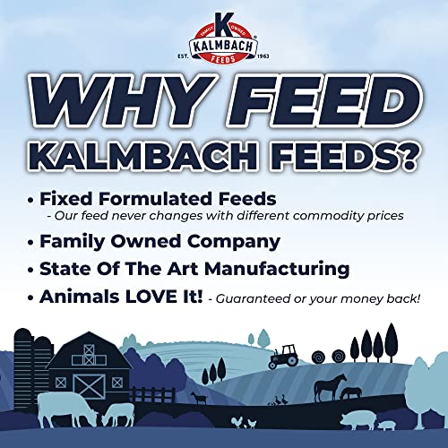 Kalmbach Feeds Medicated Ewe Builder Pelleted Feed for Sheep, 50 lb Bag