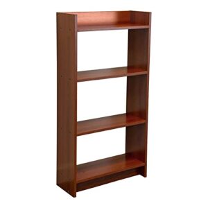 os home and office model 106067 4 shelf student bookcase, cherry