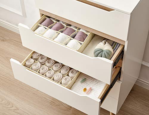 Yancoko 2 Pack Clothes Drawer Organizers.