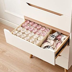 Yancoko 2 Pack Clothes Drawer Organizers.