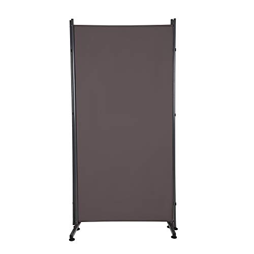 Room Divider – Folding Partition Privacy Screen for School, Church, Office, Classroom, Dorm Room, Kids Room, Studio, Conference - 102" W X 71" Inches - Freestanding & Foldable