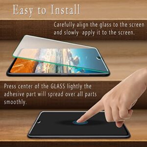 HPTech [2 Pack] Designed for Samsung Galaxy A51/ A51 5G/ 5G UW Tempered Glass Screen Protector, 9H Hardness [Fingerprint Unlock] [Case Friendly]
