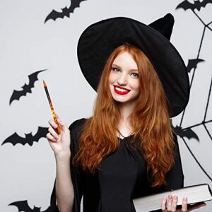 Zonon Halloween Pens Pumpkin Bat Spider Ballpoint Pens for Halloween Theme Party Supplies School Office Home Use (36)