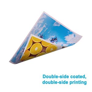 Koala Photo Paper Double-side Matte 8.5X11 Inches Compatible with Inkjet Printer 48LB Presentation Paper 100 Sheets