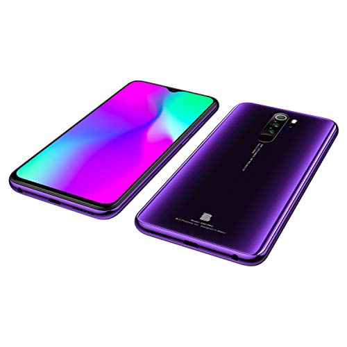 BLU G90 Pro | 2021 | 3-Day Battery | Unlocked | 6.5” Full HD+ Display | 128GB | 48 MP Quad Camera | US Version | US Warranty| Purple Haze