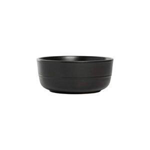 10 Strawberry Street Double Line 16 Piece Dinnerware Set, Matte Black