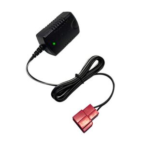 6V Kids Ride On Car Charger, 7Volt 800MA Battery Charger for 6V BMX X6 Kid TRAX Disney GMC Dinsney Wal-Mart Kid TRAX Moto ATV Quad Disney Ride-On Car Toys Red Square Plug