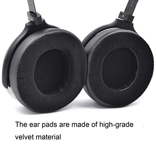 Defean SUNDARA Replacement Earpad Velvet Leatherette and Soft Foam Ear Pads Compatible with Hifiman SUNDARA HE400 HE400SE 400I 400S HE560 560I HE500 300 350 HE3 5 6 Headphones