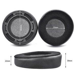 Defean SUNDARA Replacement Earpad Velvet Leatherette and Soft Foam Ear Pads Compatible with Hifiman SUNDARA HE400 HE400SE 400I 400S HE560 560I HE500 300 350 HE3 5 6 Headphones