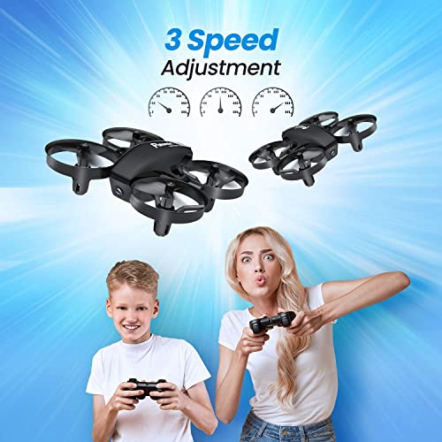 Potensic A20W Drone for Kids, Mini Drone with Camera 720P HD, RC Drone 3 Batteries, Altitude Hold, Headless Mode, Gravity Sensor, One Key Start Easy for Beginners