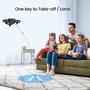 Potensic A20W Drone for Kids, Mini Drone with Camera 720P HD, RC Drone 3 Batteries, Altitude Hold, Headless Mode, Gravity Sensor, One Key Start Easy for Beginners