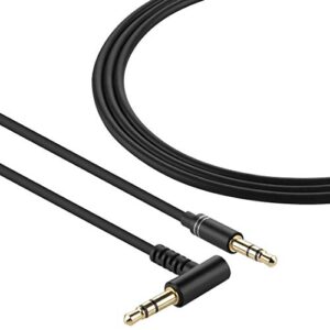 linkidea audio cable for beats studio3, solo3, v-moda crossfade lp2, crossfade m-100, crossfade m-80, crossfade lp headphones, 3.5mm trrs to trs replacement aux cord (5 ft/1.5 m)