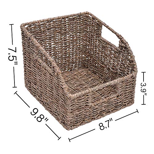 StorageWorks Seagrass Wicker Baskets