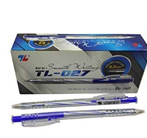 Box 20pcs ballpoint pen, blue ink pen, retractable ballpoint pen, recordable pen 0.5mm pen needle tip pen smooth writing pen, precise v5 rolling ball pen extra fine. Nice pens for writing