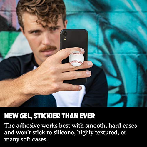 ​​​​PopSockets Phone Grip with Expanding Kickstand, PopSockets for Phone - Baseball