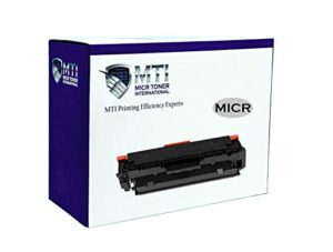 micr toner international oem modified magnetic ink cartridge replacement for hp w2020x 414x color laser printers m454 m479 mfp