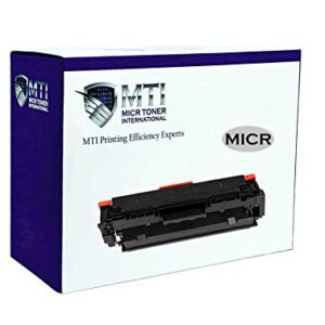 MICR Toner International OEM Modified Magnetic Ink Cartridge Replacement for HP W2020X 414X Color Laser Printers M454 M479 MFP