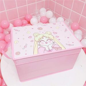 czlsd pink beauty storage student girl finishing storage box dormitory cute sundries desktop store heart storage box