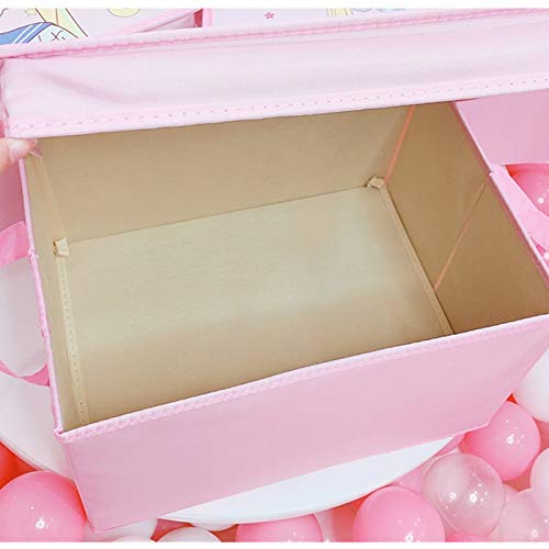 Czlsd Pink Beauty Storage Student Girl Finishing Storage Box Dormitory Cute Sundries Desktop Store Heart Storage Box