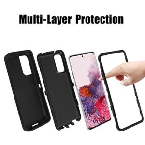 AICase for Galaxy S20 Plus Case, Drop Protection Full Body Rugged Heavy Duty Case, Shockproof/Drop/Dust Proof 3-Layer Protective Durable Cover for Samsung Galaxy S20 Plus 5G