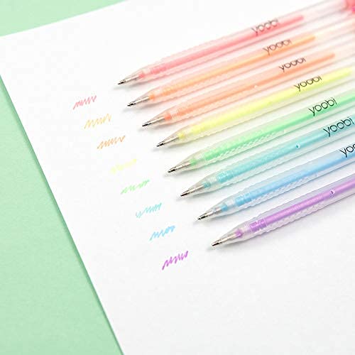 Yoobi | Gel Pen Set | Multicolor Pack of 50 (YOOB1202559)