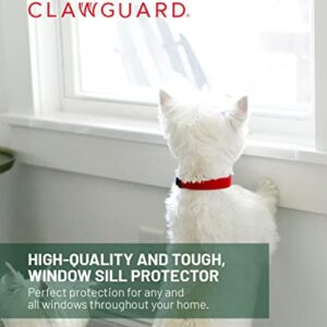 CLAWGUARD Window Sill Protector - Strong Transparent Protection for pets Scratching, Chewing, Slobbering & Clawing on Window Sills. Keep Paws Safe and Home Clean. (Crystal Clear 35.5 in. x 5.25 in.)