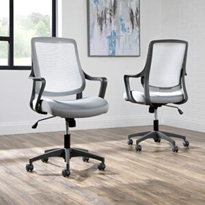 hon basyx helium commercial-grade light task chair, office, platinum grey