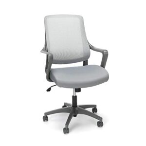 HON Basyx Helium Commercial-Grade Light Task Chair, Office, Platinum Grey
