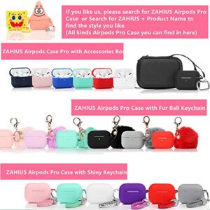 ZAHIUS Airpods Pro Silicone Case Funny Cover Compatible for Apple Airpods Pro[3D Cartoon Pattern][Designed for Kids Girl and Boys][Honey Winnie Pooh]