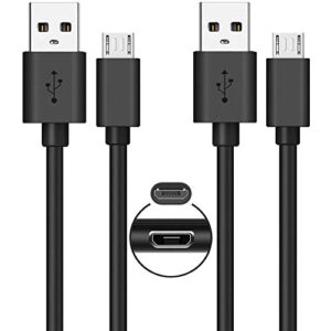 2pcs usb power cord compatible with fire tv stick,roku streaming stick 3500 3600 3800,express plus 3700 3710xb 3900r 3910xb 3920r 3930r,premier plus 3920r 3920xb,charger charging cable replacement 6ft