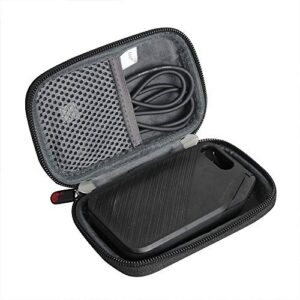 hermitshell hard travel case for plantronics voyager 5200 uc headset