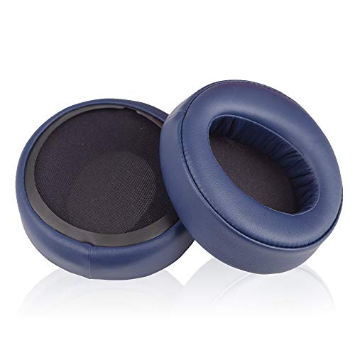 MDR-XB950BT Ear Pads Replacement Earpads Cup Cover Memory Foam Cushion Compatible for Sony MDR-XB950BT MDR-XB950N1 MDR-XB950B1 MDR-XB950AP MDR-XB950/H Wireless Headphones (Blue)