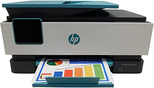 HP Officejet Pro 8028 All-in-One Printer, Scan, Copy, Fax, Wi-Fi and Cloud-Based Wireless Printing (3UC64A)