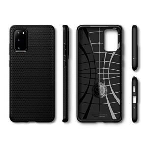 Spigen Liquid Air Armor Designed for Samsung Galaxy S20 Plus Case (2020) - Matte Black