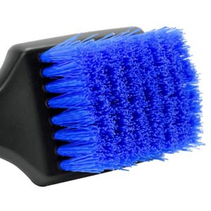 Viking Carpet and Upholstery Cleaning Brush, Scrub Brush for Car Interior and Home, Black/Blue