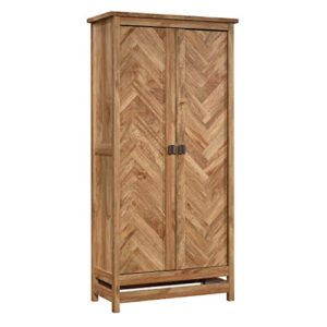 sauder cannery bridge storage cabinet, sindoori mango finish