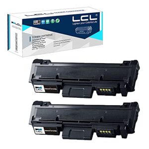 lcl compatible toner cartridge replacement for samsung mlt-d118l mlt-d118s d118l 118l d118s 4000 pages m3065fw m3015dw (2-pack black)