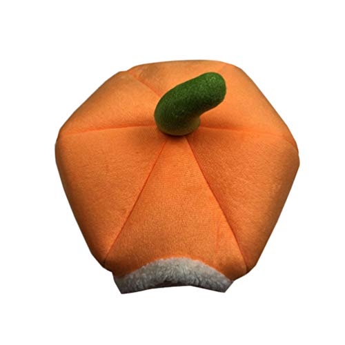 POPETPOP Guinea Pig Bed Pumpkin - Rat Hamster Bedding Winter Warm Fleece Small Pet Squirrel Hedgehog Sack Chinchilla Hut Nest Hamster Cage Accessories