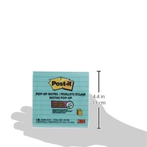 Post-it® Super Sticky Pop-up Lined Note Refills