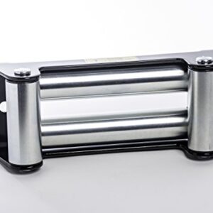 HiGear Heavy Duty ALFA Wheels 10" Winch Roller Fairlead - 8000-17,500 LB for Recovery Off Road Truck