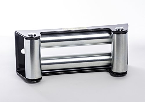 HiGear Heavy Duty ALFA Wheels 10" Winch Roller Fairlead - 8000-17,500 LB for Recovery Off Road Truck