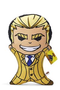 official my hero academia character pillow - 20-inch all might doll body replica - gift for friends, family, and fans - bed, couch, room decoration - soft throw cushion - licensed merchandise