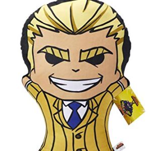 Official My Hero Academia Character Pillow - 20-Inch All Might Doll Body Replica - Gift for Friends, Family, and Fans - Bed, Couch, Room Decoration - Soft Throw Cushion - Licensed Merchandise