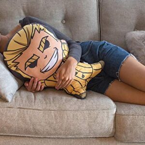 Official My Hero Academia Character Pillow - 20-Inch All Might Doll Body Replica - Gift for Friends, Family, and Fans - Bed, Couch, Room Decoration - Soft Throw Cushion - Licensed Merchandise