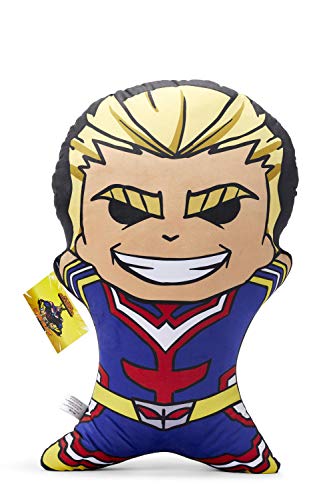 Official My Hero Academia Character Pillow - 20-Inch All Might Doll Body Replica - Gift for Friends, Family, and Fans - Bed, Couch, Room Decoration - Soft Throw Cushion - Licensed Merchandise